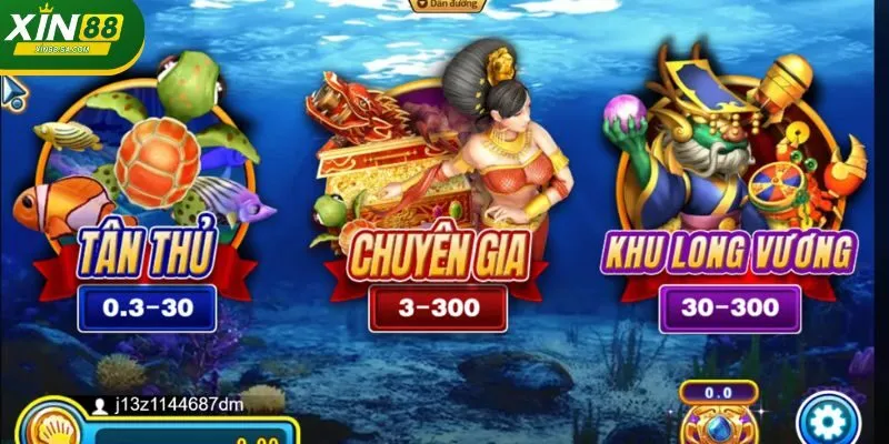 Săn cá long vương đặc sắc tại nhà cái XIN88