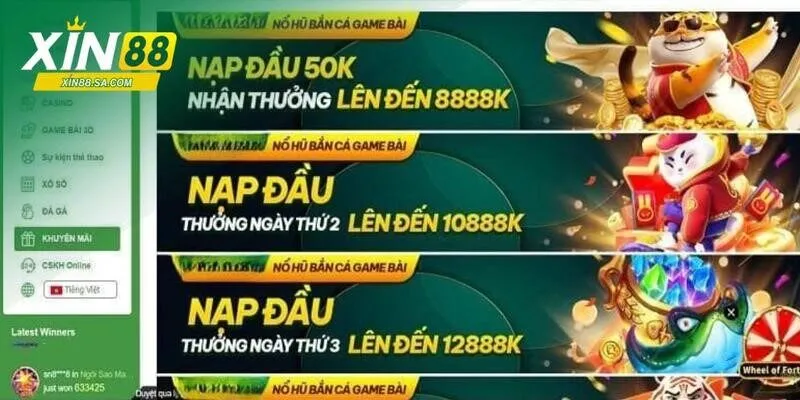Những game casino online Xin88 không thể bỏ qua