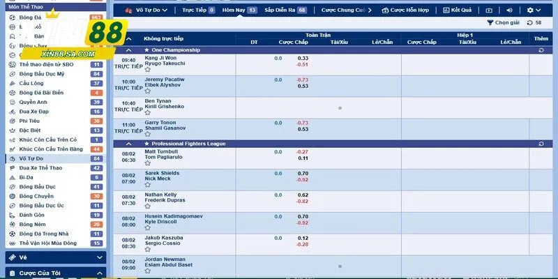 Thể thao truyền thống là sản phẩm đắt khách tại sảnh