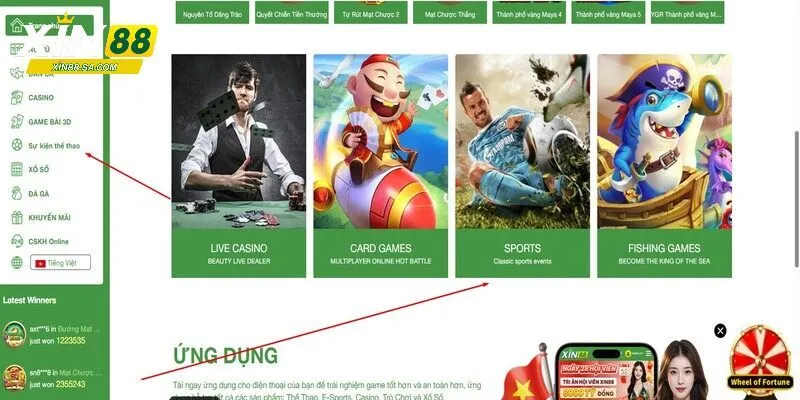 Thông tin chung về chuyên mục thể thao Xin88